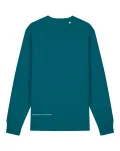 Unisex French Terry sweatshirt in organic cotton & recycled fibers - 28