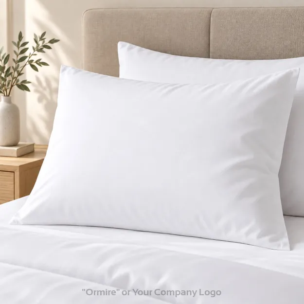 Plain Hotel Pillowcase - 100% Cotton | Ormire