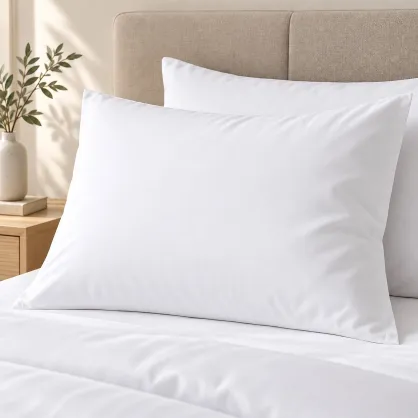 Plain Hotel Pillowcase - 100% Cotton | Ormire