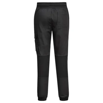 Ormire - Spodnie kucharskie typu jogger ze stretchem C074