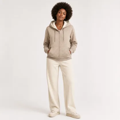 Ormire Hygger Sherpa - Sudadera unisex con capucha y forro sherpa