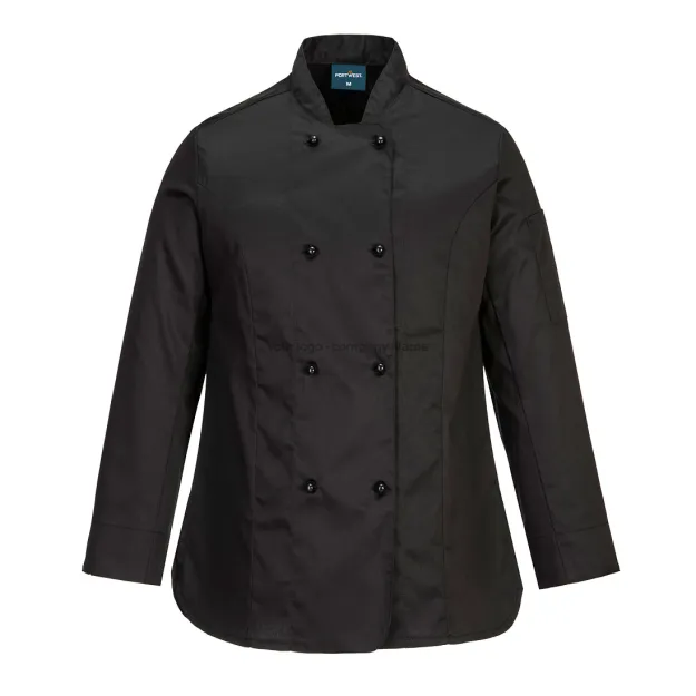 Ormire - Damska bluza kucharska Rachel z długim rękawem