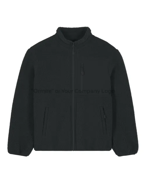 Ormire Brooker - Veste sherpa unisexe décontractée