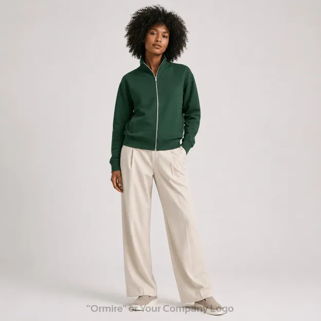 Ormire Trailer 2.0 - Unisex Zip-Up Jacket with Stand-Up Collar