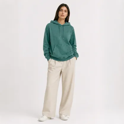 Ormire Archer Vintage - Bluza z kapturem unisex garment-dyed z French Terry