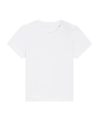 Delikatny t-shirt dla niemowląt z organicznej bawełny