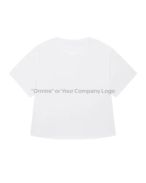 ORMIRE Collider – La camiseta de mujer de manga enrollada oversized