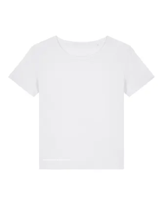 Damski t-shirt z bawełny organicznej z okrągłym dekoltem