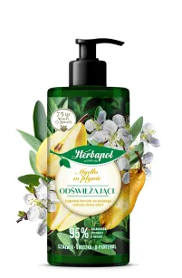 Refreshing Liquid Soap – 390 ml | Pear, Verbena, Sage and Provitamin B5 for Freshness and Hand Care