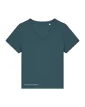 V-neck women’s t-shirt made from organic cotton - 17