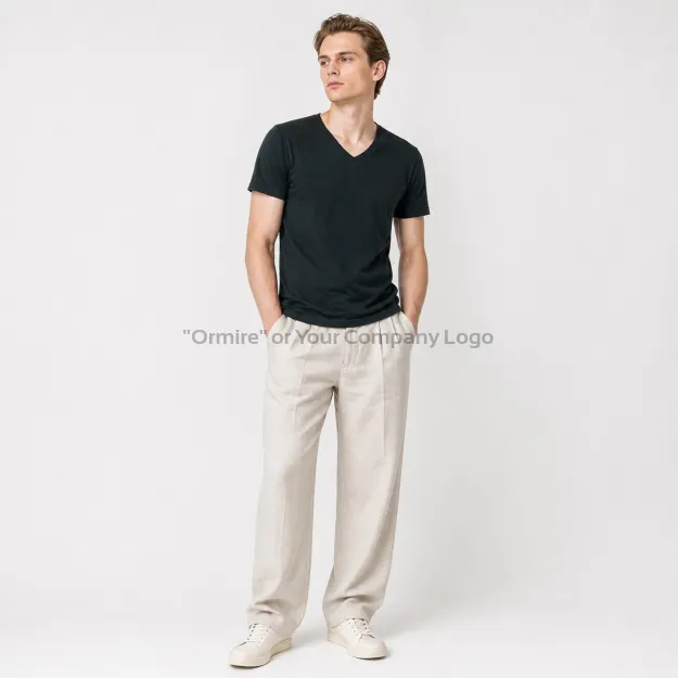 Ormire Presenter - Camiseta masculina com decote V