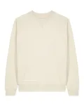 Unisex raglan sweatshirt with V-insert made from organic cotton - 3