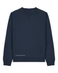 Unisex raglan sweatshirt with V-insert made from organic cotton - 7