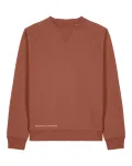 Unisex raglan sweatshirt with V-insert made from organic cotton - 9