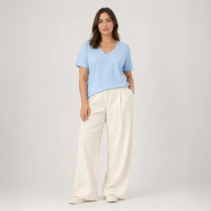 ORMIRE Isla – La camiseta de mujer con escote en V