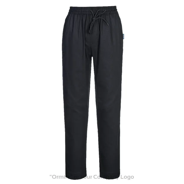 Ormire - Cotton Chef Trousers with Ventilation Mesh C076