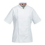Ormire - Damska bluza kucharska MeshAir Pro z krótkim rękawem - 2