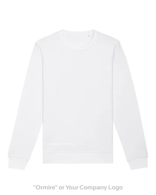 Unisex basic sweatshirt in organic cotton & recycled fibers