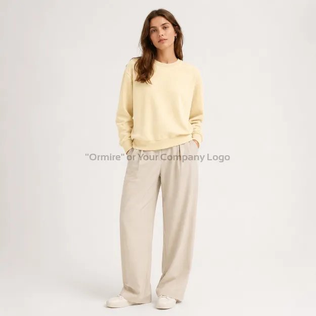 Ormire Matcher - Sudadera unisex crewneck de French Terry