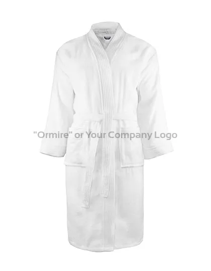 Ormire CLASSIC Bathrobe | Klasyczny szlafrok hotelowy z czesanej bawełny