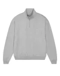 Ormire Miller Dry - Sudadera unisex boxy con cremallera corta, tacto seco - 6