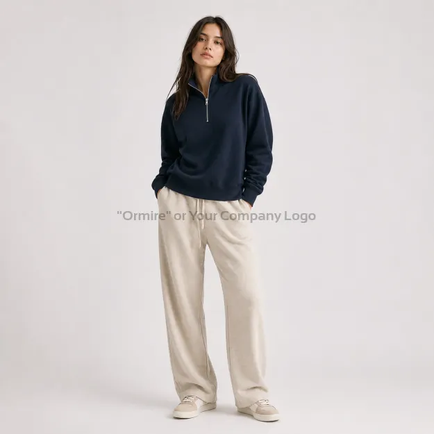Ormire Trucker 2.0 - Sweat unisexe avec zip court