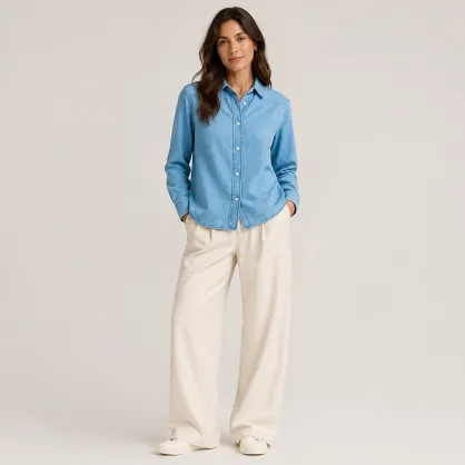 Ormire Denim Shirt - Camicia donna in denim