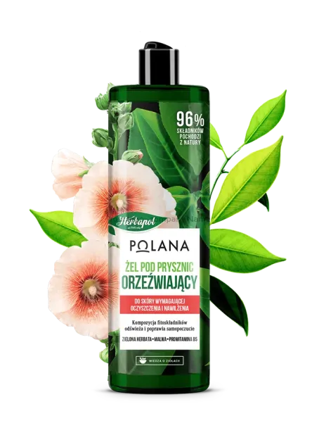 Refreshing Shower Gel 400 ml | Deep Cleansing, Hydration and Green Tea Aroma