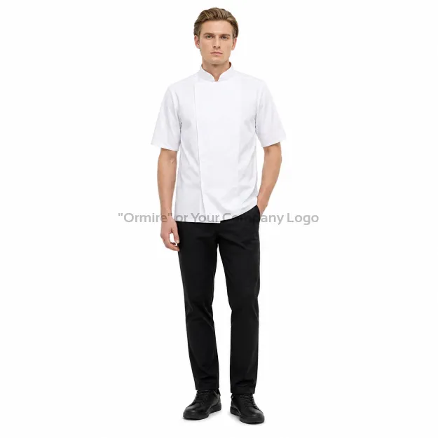 Ormire - Bluza kucharska z krótkim rękawem Mesh Air Pro C746
